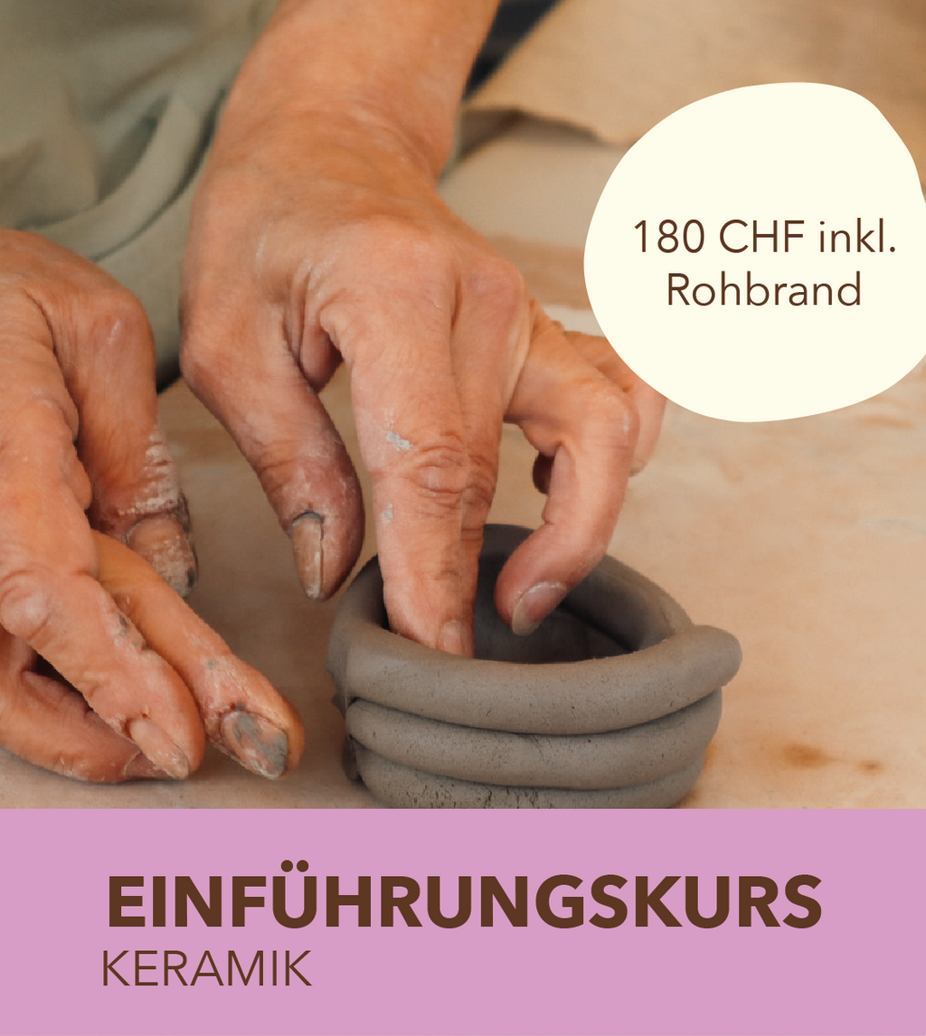EINFÜHRUNGSKURS KERAMIK 